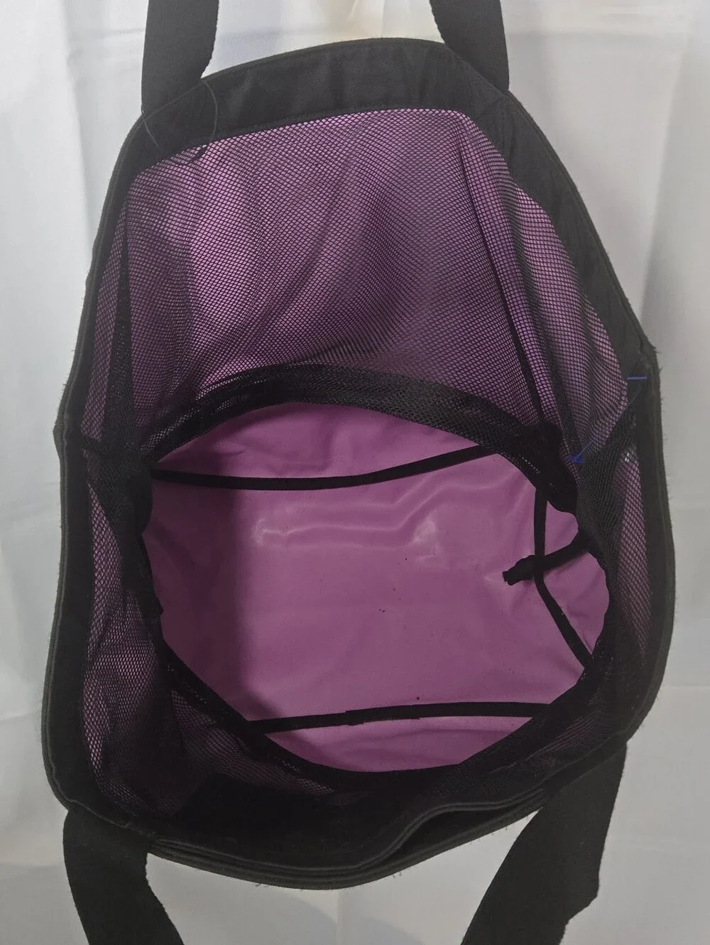Vera Bradley Black Drawstring Family Tote